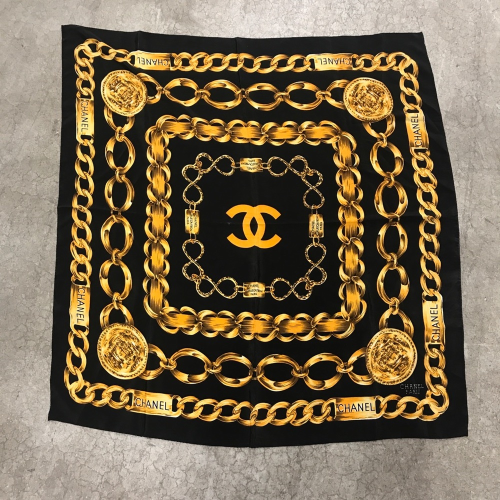 Genuine Chanel scarf